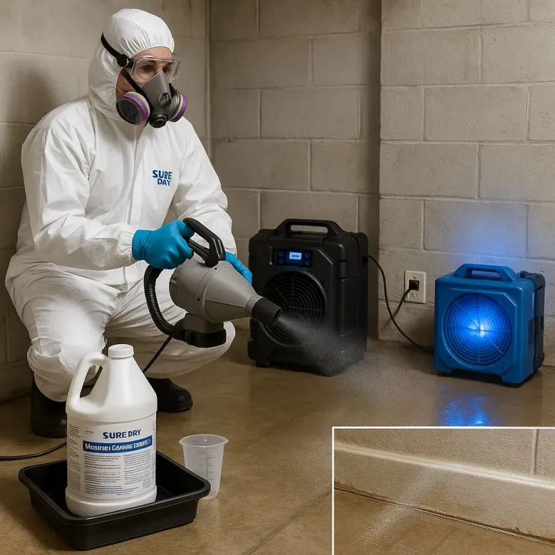 Sanitization and Odor Removal process in Milbank, SD